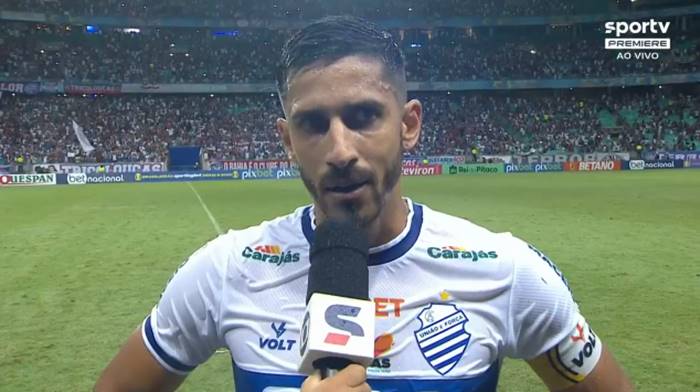 “Não adianta ficar lamentando”, diz volante do CSA após revés para o Bahia
