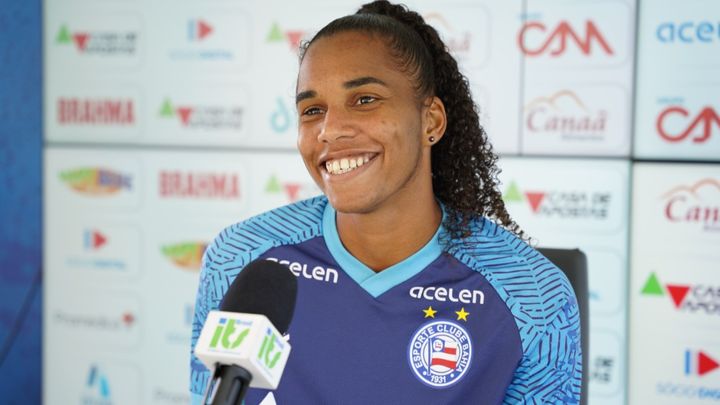 Atacante quer repetir 2020 e conquistar acesso com o Bahia em 2022 no Feminino A2