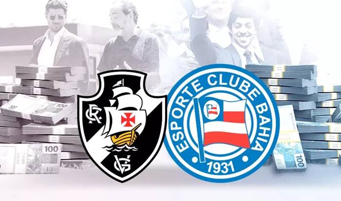 Brigando pelo acesso, Bahia e Vasco estão em estágios diferentes na SAF