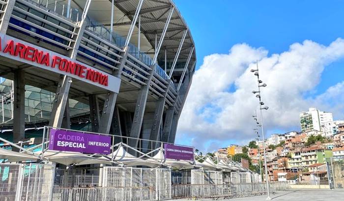 Torcedores relatam preocupação com estrutura da Arena Fonte Nova