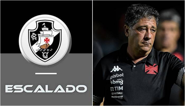 Vasco escalado para enfrentar o Bahia pela 26ª rodada da Série B