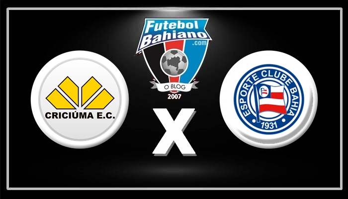 Onde assistir Criciúma x Bahia AO VIVO pelo Brasileiro da Série B