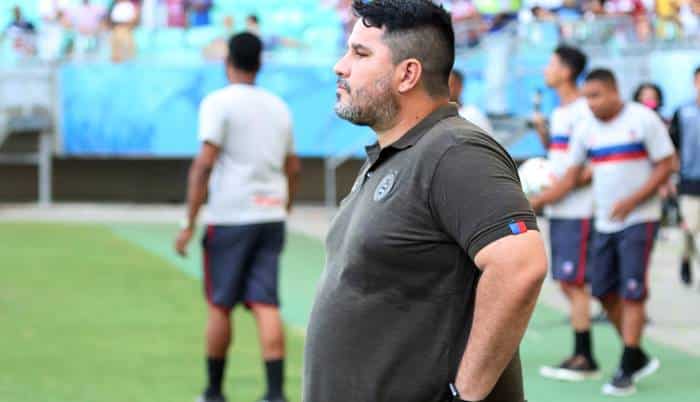 Barroca celebra semana de treinos no Bahia para enfrentar o Grêmio