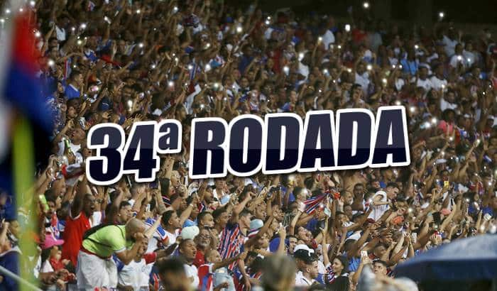Confira a classificação da Série B após finalizada a 34ª rodada