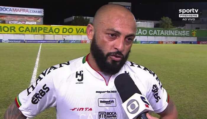 Volante lamenta má fase do Brusque e prevê jogo difícil contra o Bahia