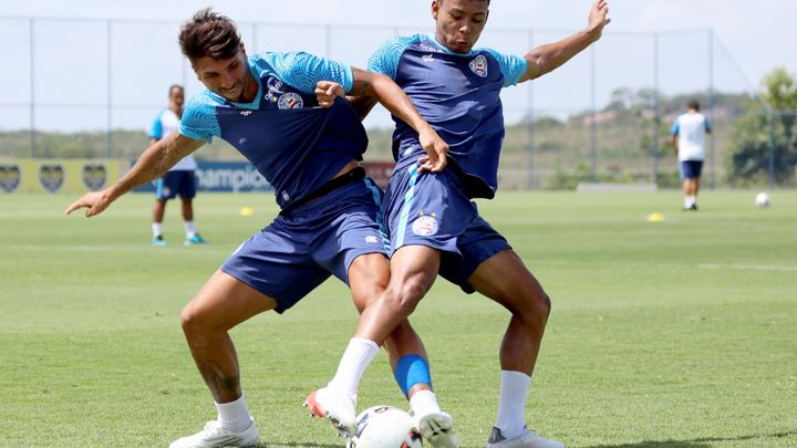 Bahia aprimora cruzamentos e finalizações no 9° dia de pré-temporada
