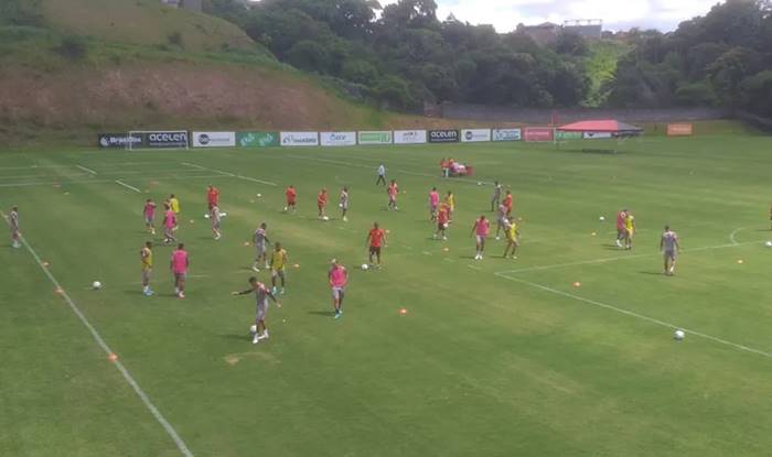 Com três ausências, Vitória inicia a 4ª semana de pré-temporada