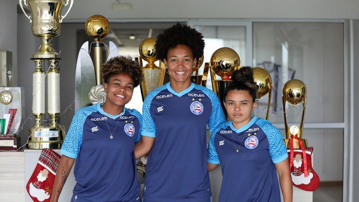 Time feminino do Bahia se reapresenta e ganha mais três reforços