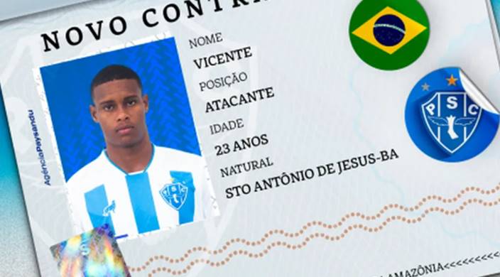 Paysandu contrata atacante destaque na Série B do Baiano