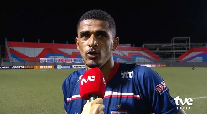 Atacante cita condição emocional do Bahia de Feira e comemora goleada