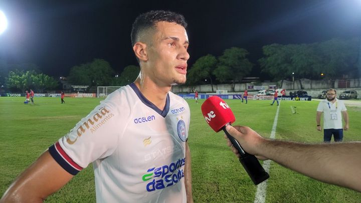 “Vou seguir trabalhando para ter mais chances”, diz atacante do Bahia