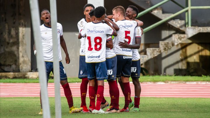 Bahia vence de virada e conquista primeiro triunfo no Baiano Sub-20
