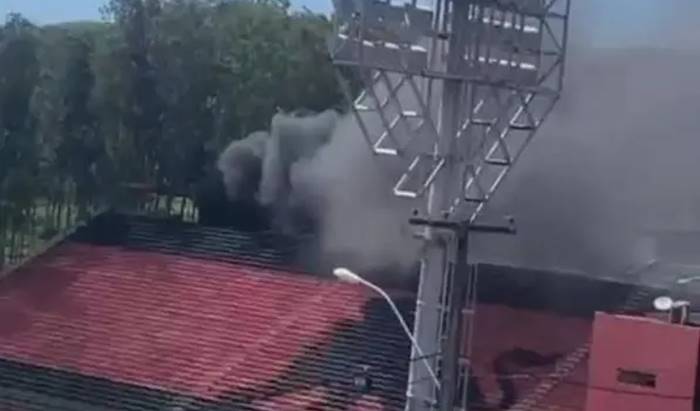 Incêndio atinge bares do Barradão, mas chamas são controladas