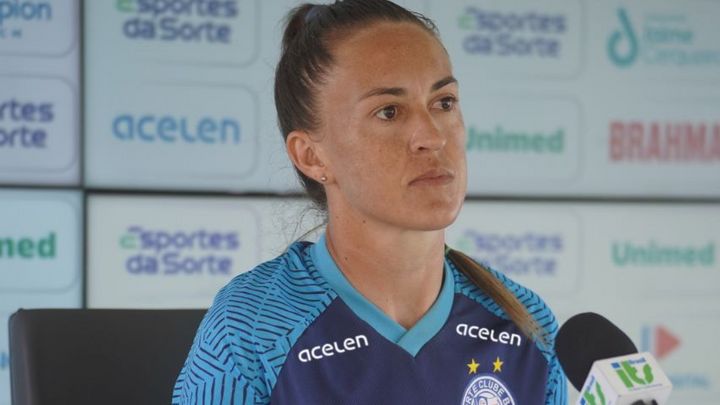 Goleira quer Bahia agressivo diante do Cruzeiro pelo Brasileiro Feminino