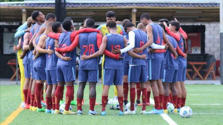 Sub-20 do Bahia treina na Arena Parque Santiago de olho no Athletico