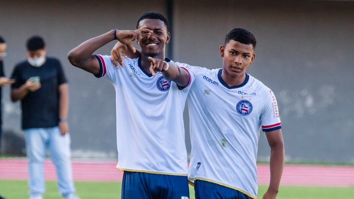 Com 3 triunfos seguidos, Bahia se aproxima da liderança no Baiano Sub-20
