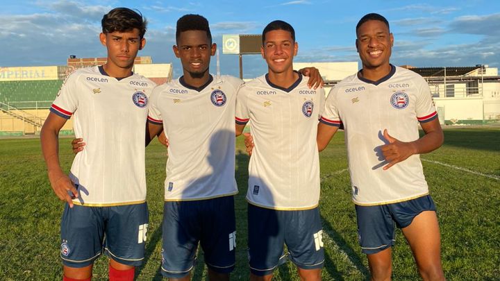 Bahia vence a 5ª seguida e avança às quartas do Baiano Sub-20