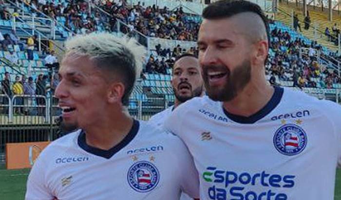 Bahia vence o Volta Redonda no Rio e abre vantagem na Copa do Brasil
