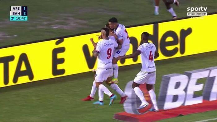 Veja os gols de Volta Redonda 1 x 2 Bahia pela Copa do Brasil