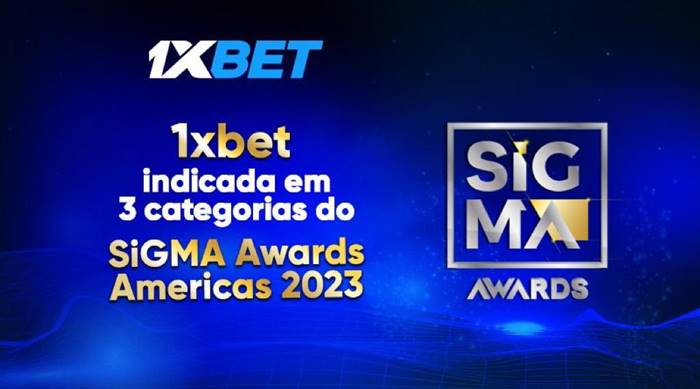 1xBet conquista vitória com 3 indicações do prestigioso Sigma Awards Americas 2023