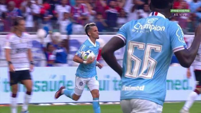 Bahia 1 x 3 Flamengo: Veja os gols do 1º tempo na Fonte Nova