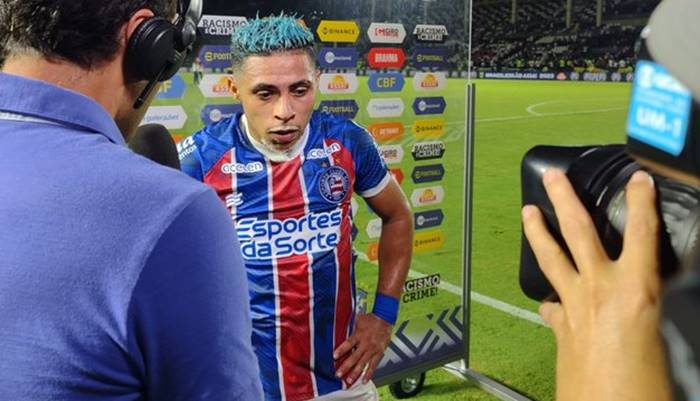 Jacaré celebra 1º triunfo do Bahia na Série A e convoca torcida para lotar a Fonte contra o Coritiba