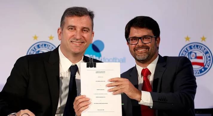 Grupo City vai investir muito mais do que R$ 1 bilhão no Bahia, diz Bellintani