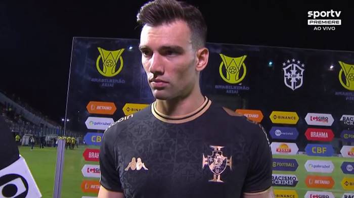 Goleiro do Vasco cita dificuldades contra o Bahia e lamenta derrota