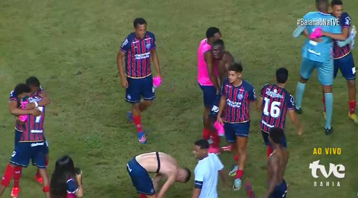 Bahia derrota o Jacuipense e é pentacampeão baiano sub-20