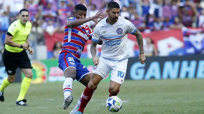Em jogo truncado, Bahia empata com o Fortaleza e prolonga jejum na Série A