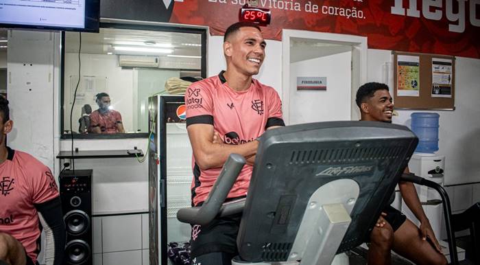Com foco na parte física, Vitória inicia semana de treinamentos