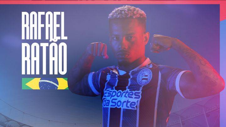 Bahia anuncia contratação do atacante Rafael Ratão, ex-Toulouse