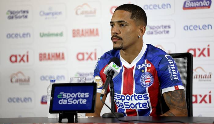 Gilberto avalia pressão no Bahia e críticas da torcida: ‘Sempre vai acontecer’