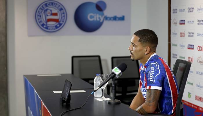 Lateral valoriza projeto do Bahia e elogia Paiva: “Ideias muito boas”