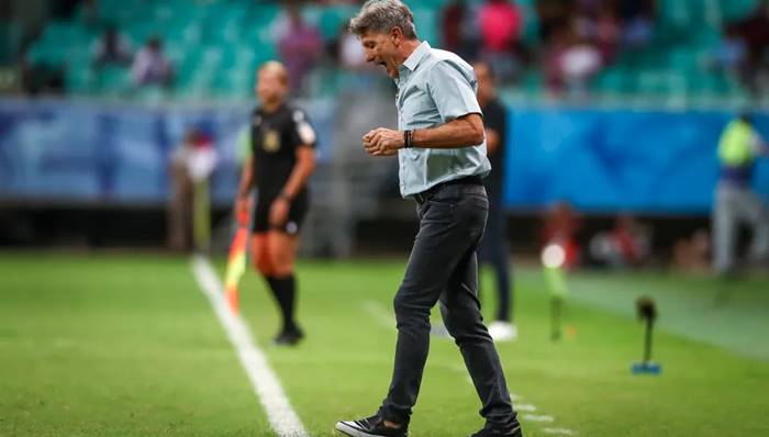 Após vencer o Bahia, Renato Gaúcho diz que sonha em ganhar o Brasileirão