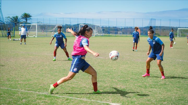 Bahia inicia preparação para a 3ª rodada do Baianão Feminino