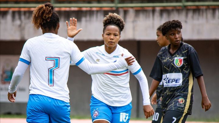 Bahia aplica 9 a 0 no Lusaca e garante classificação no Baiano Feminino