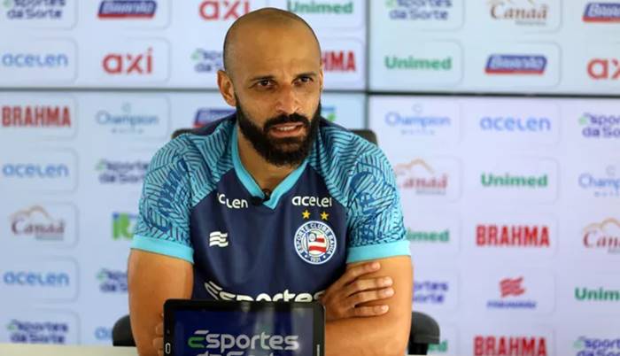 Thaciano espera triunfo sobre o Atlético-MG para Bahia sair da fase incômoda