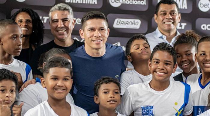 Projeto Vitória Cidadania beneficia garotos de comunidades carentes