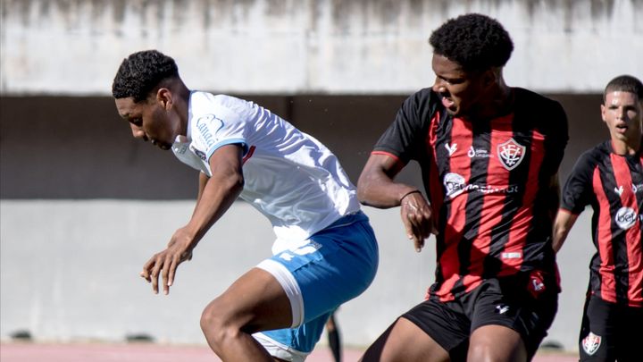 Bahia abre 2 a 0, mas Vitória busca empate no 1º jogo da final do Sub-17
