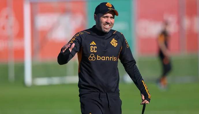 Coudet busca corrigir erros no Internacional: ‘Queremos subir na tabela’