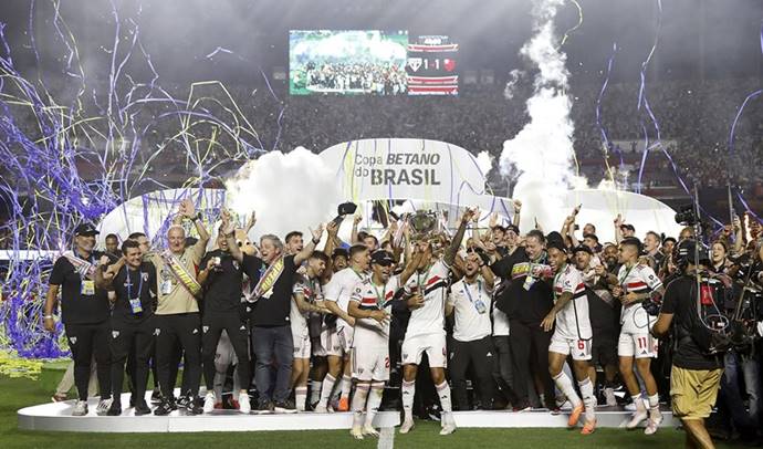 Campeão da Copa do Brasil, São Paulo é o 1º classificado para a Libertadores de 2024