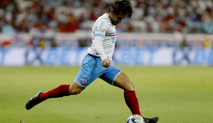 Bahia anuncia renovação de contrato do volante Nicolás Acevedo