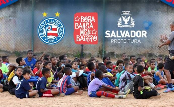 Bahia anuncia novo programa comunitário com projeto social em 11 campos de futebol em Salvador