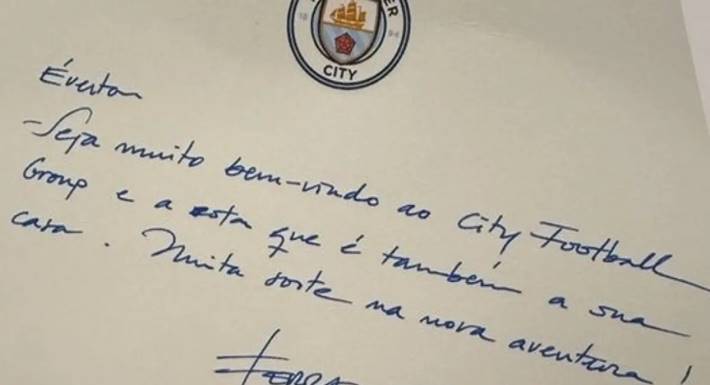 CEO do Grupo City, Ferran Soriano envia carta para Everton Ribeiro