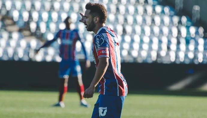 Meia afirma que Bahia brigará na parte de cima da tabela na Série A