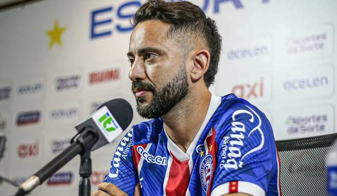 Meia mira títulos pelo Bahia e coloca vaga na Libertadores como meta