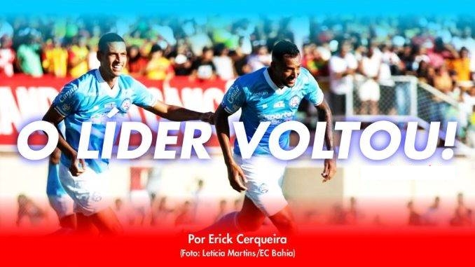 Bahia broca e volta à liderança! por Erick Cerqueira