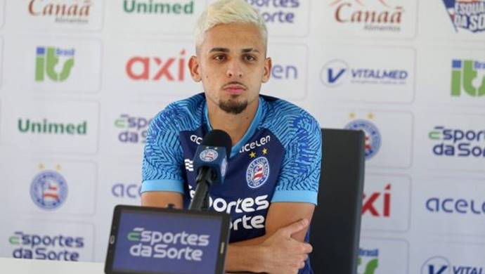 Garçom do Bahia, Biel busca primeiro gol e admite início de ano ‘abaixo’