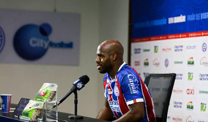 “O futebol brasileiro está crescendo nos últimos anos”, diz reforço do Bahia
